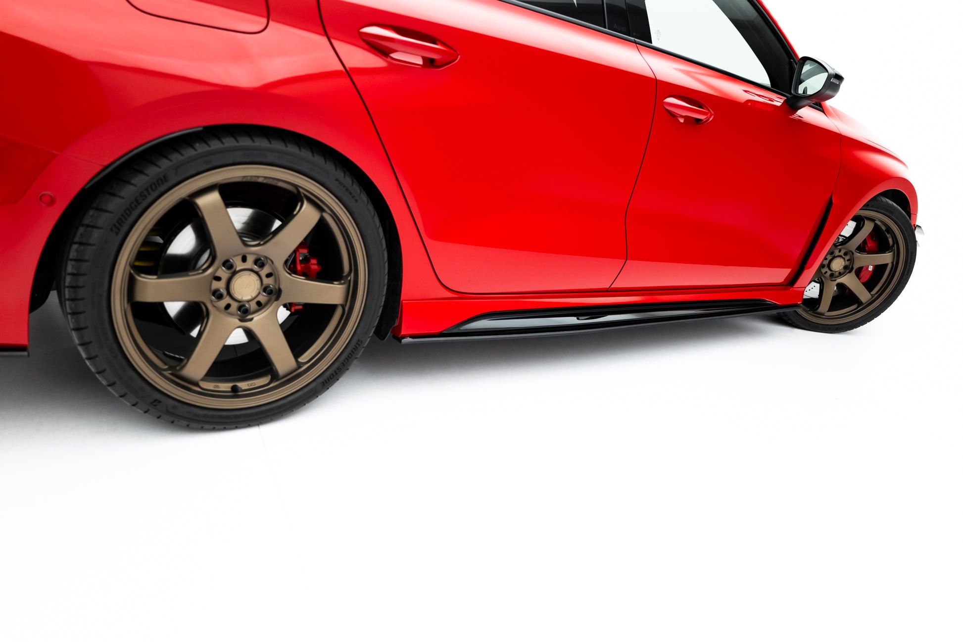 Street Pro Seitenschweller Ansatz für Audi RS3 Limousine 8Y Facelift