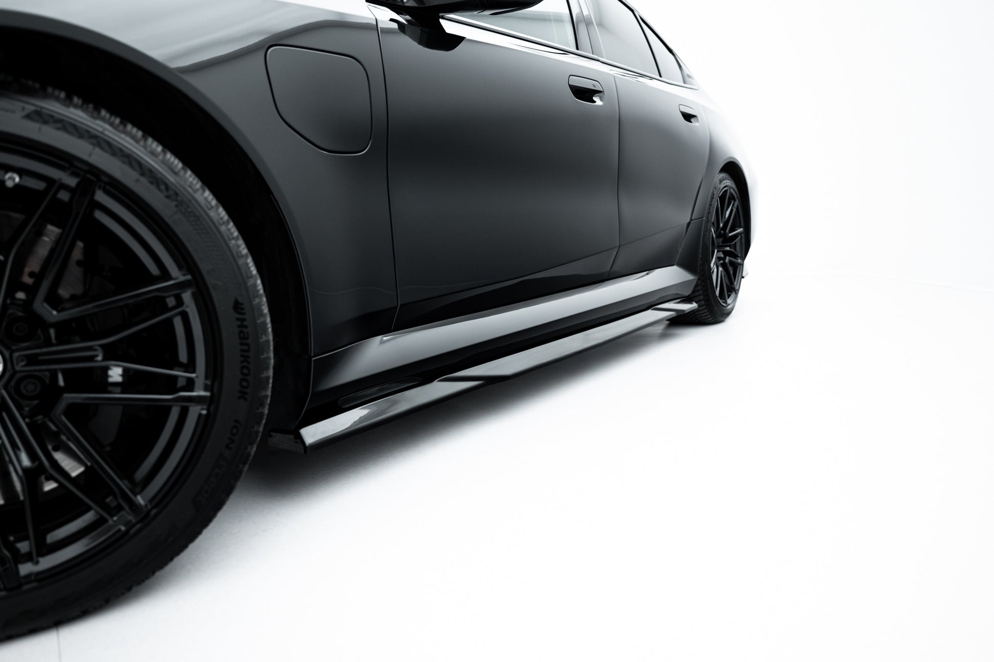 Seitenschweller Ansatz für BMW M5 Limousine / Touring G90 schwarz Hochglanz