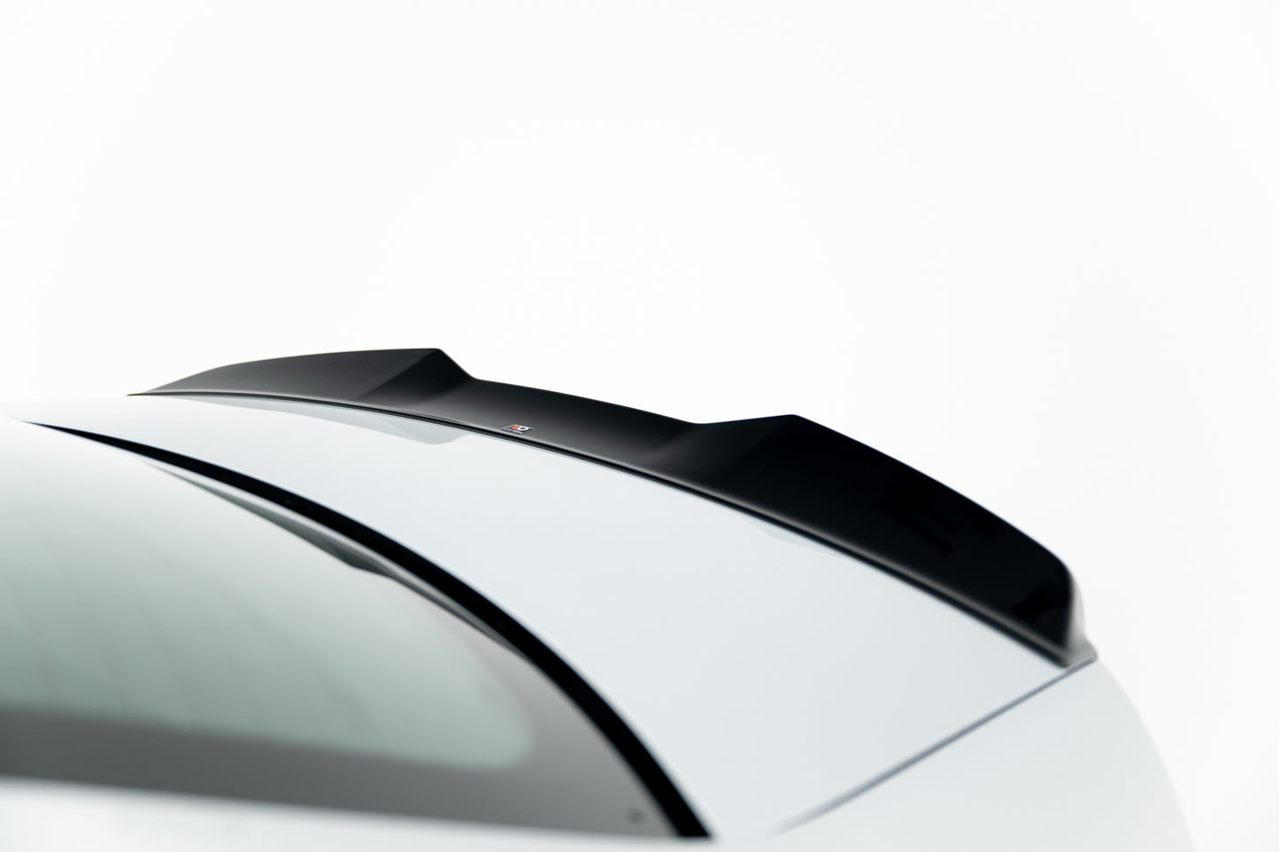 Spoiler CAP 3D für Audi S4 Limousine B8 Facelift schwarz Hochglanz