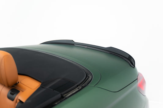 Spoiler CAP für BMW 4er Cabrio F33 schwarz Hochglanz