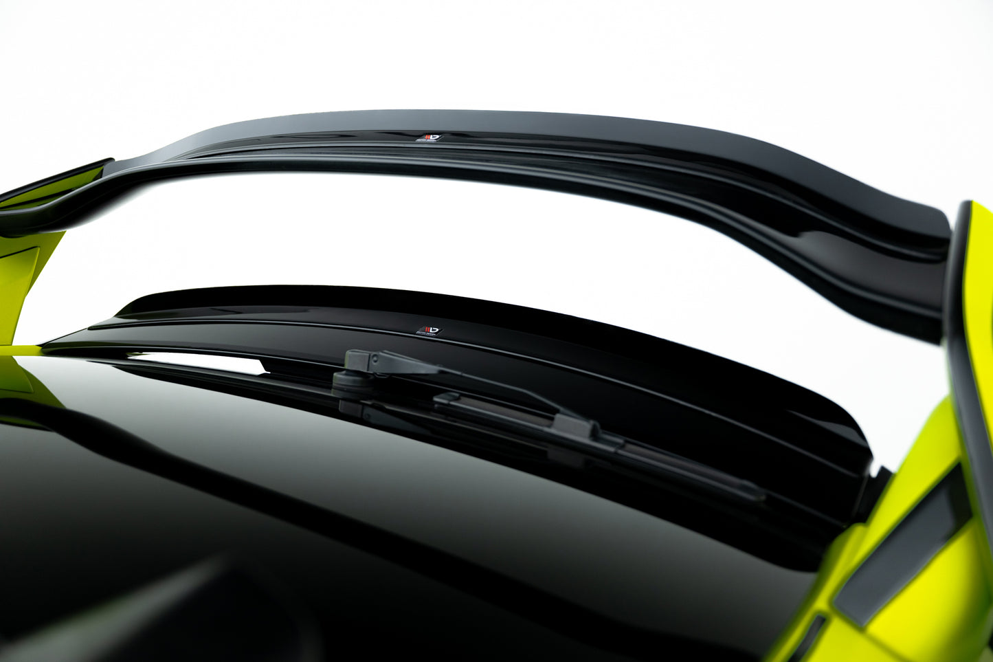 Untere Spoiler CAP für Honda Civic Type-R Mk10 / Mk10 Facelift schwarz Hochglanz