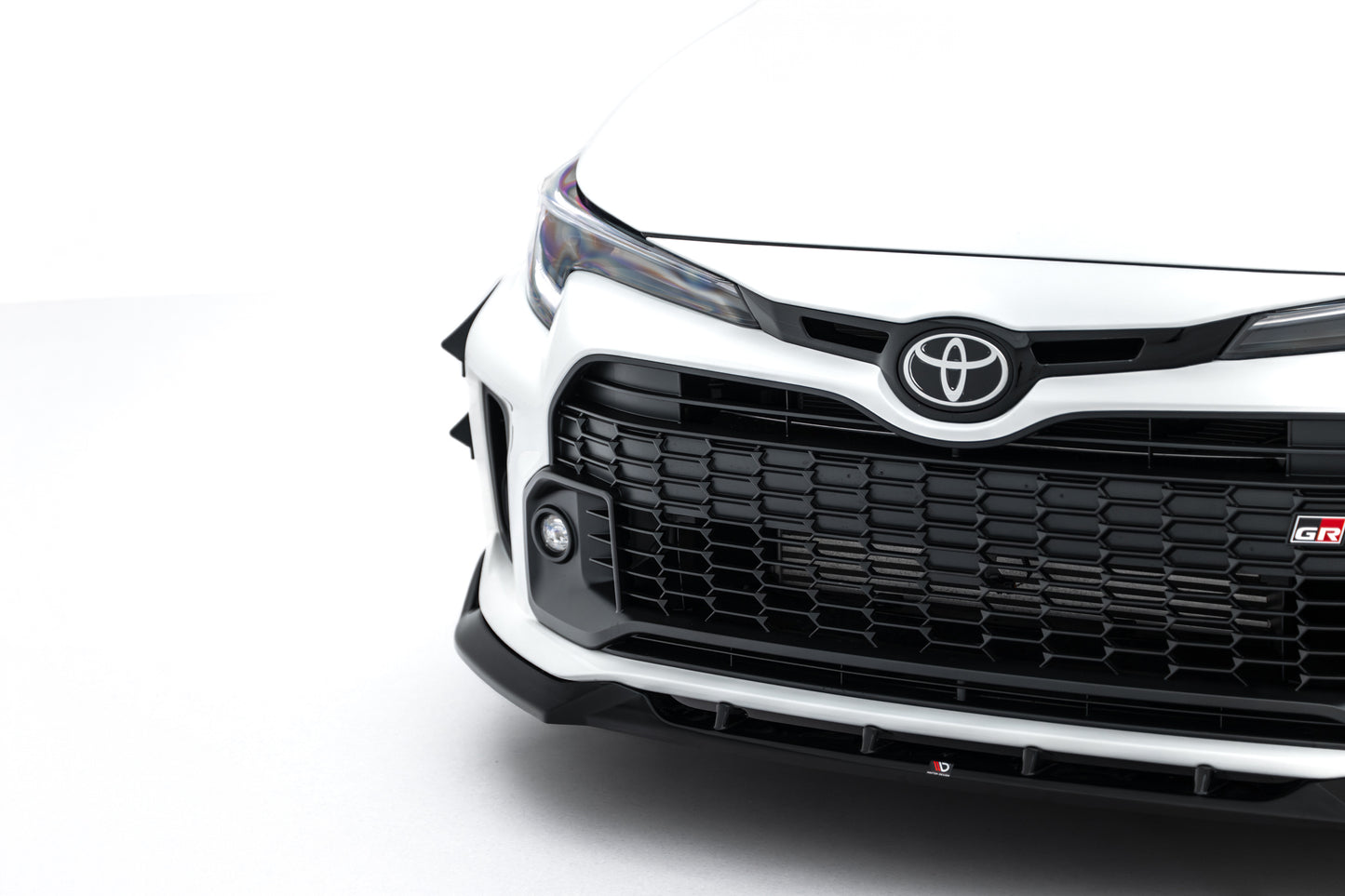 Front Ansatz V.2 für Toyota GR Corolla Mk12 schwarz Hochglanz