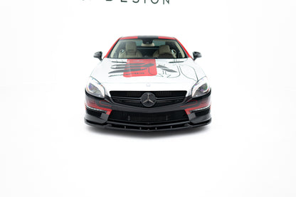 Front Ansatz V.1 für Mercedes-Benz SL 63 AMG R231 schwarz Hochglanz