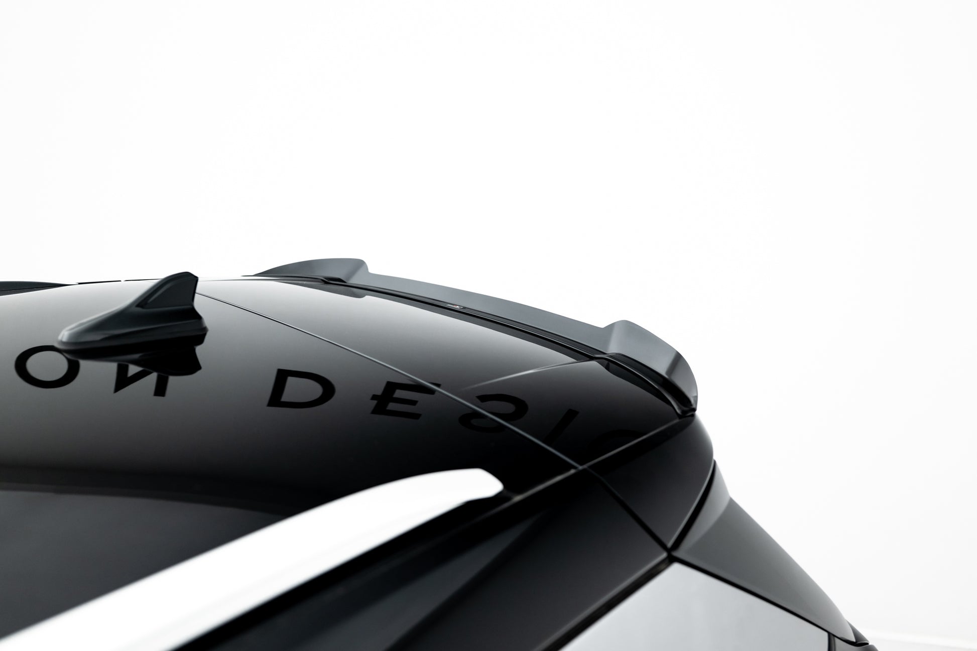 Spoiler CAP für Skoda Kodiaq Mk2 schwarz Hochglanz