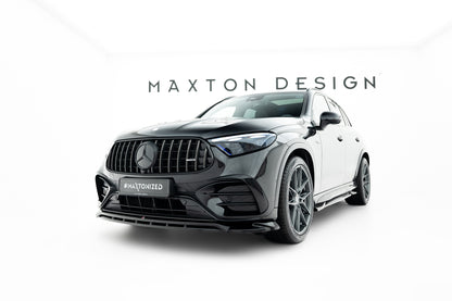 Front Ansatz für Mercedes-AMG GLC 43 X254 schwarz Hochglanz