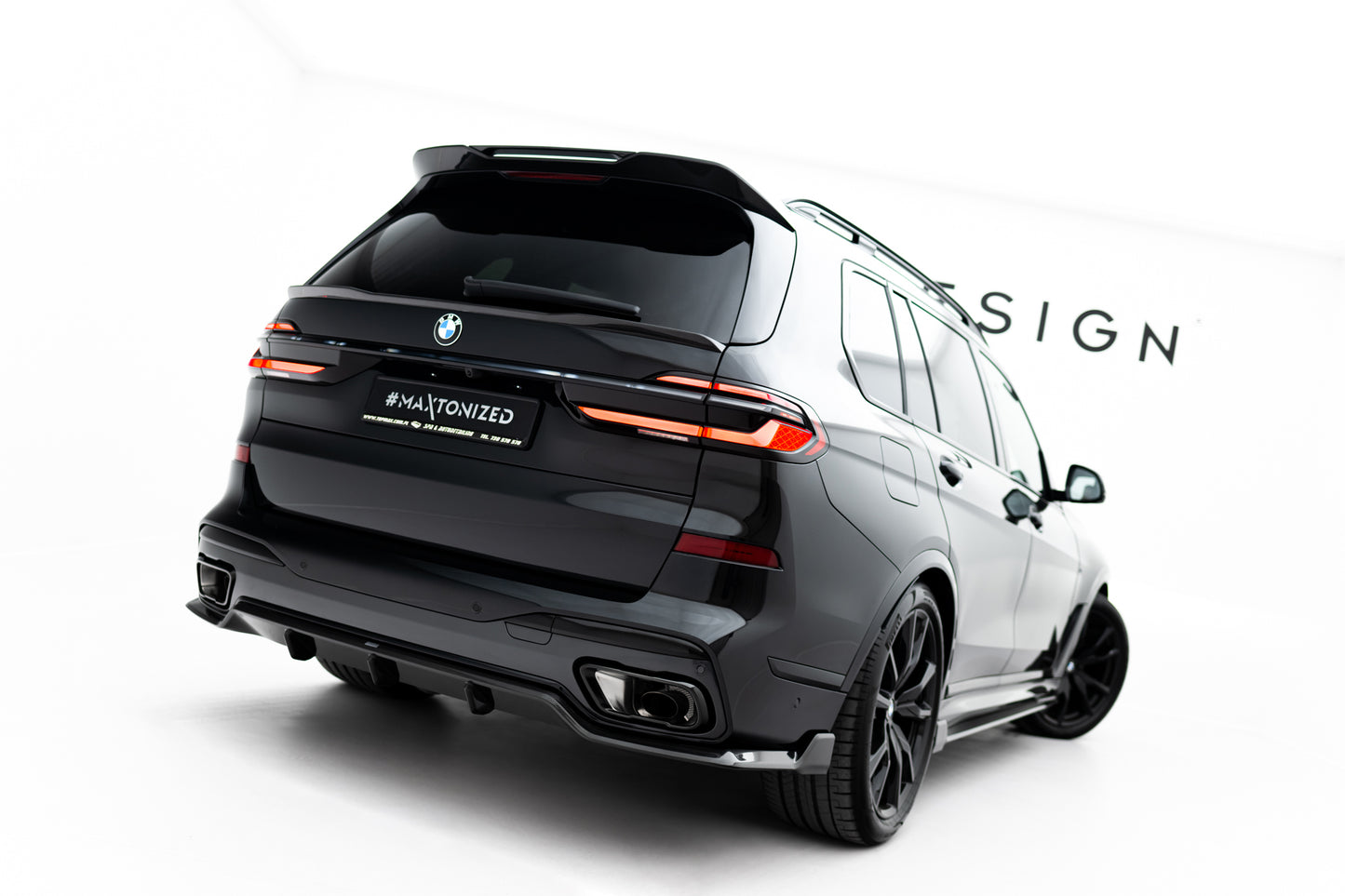 Prepreg Carbon Fiber Heckklappenspoiler (Niedriger) BMW X7 M-Paket G07 Facelift