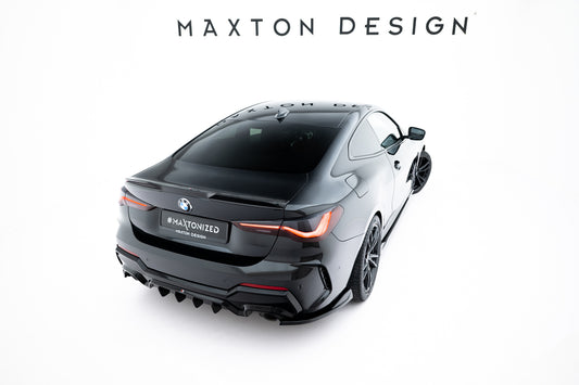 Diffusor Heck Ansatz für BMW 4er M-Paket G22 / G23 / G22 Facelift / G23 Facelift