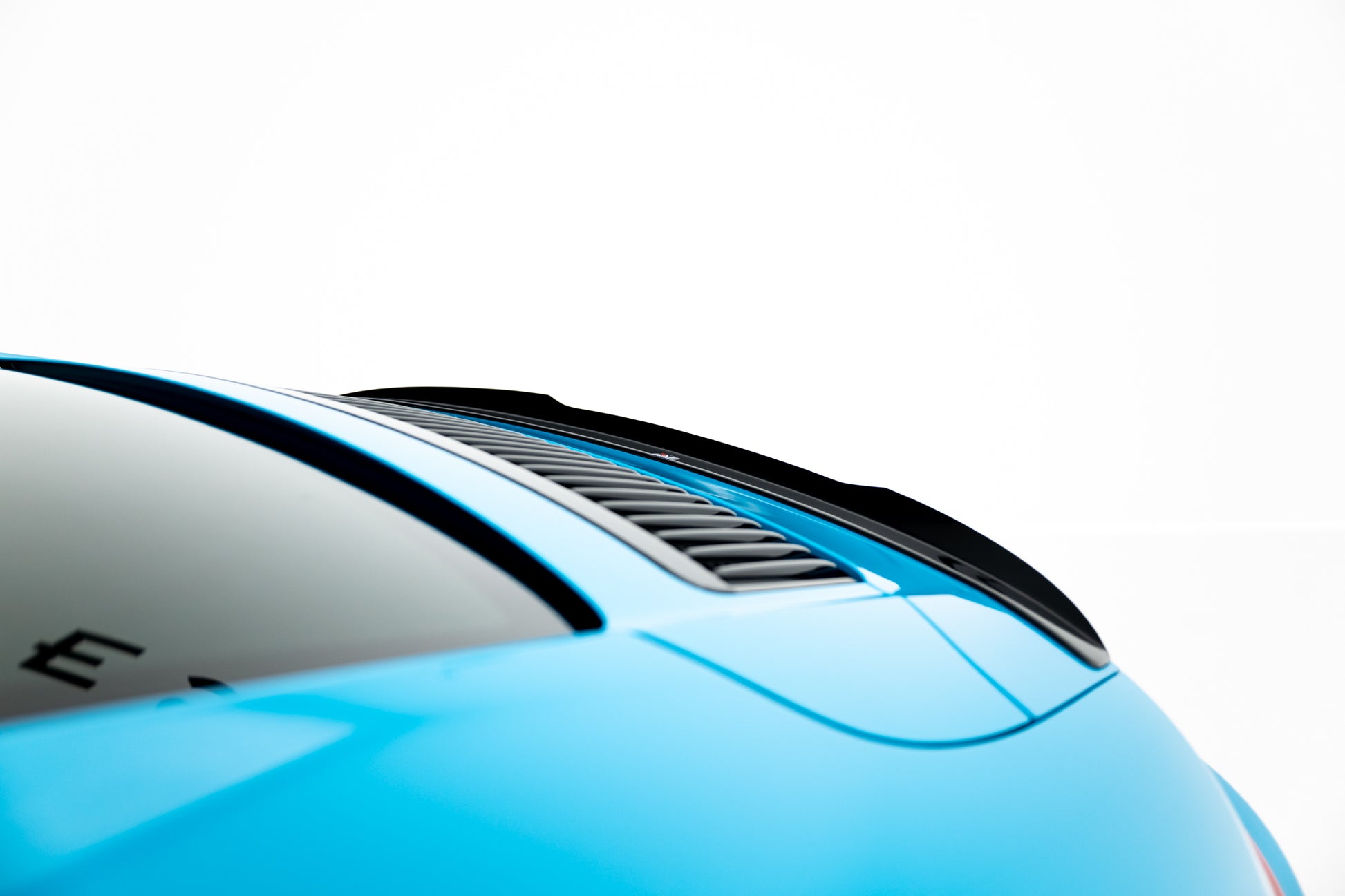 Spoiler CAP für Porsche 911 Carrera 991 schwarz Hochglanz