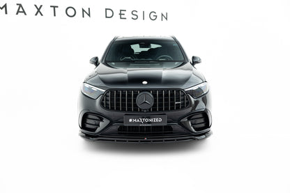 Front Ansatz für Mercedes-AMG GLC 43 X254 schwarz Hochglanz