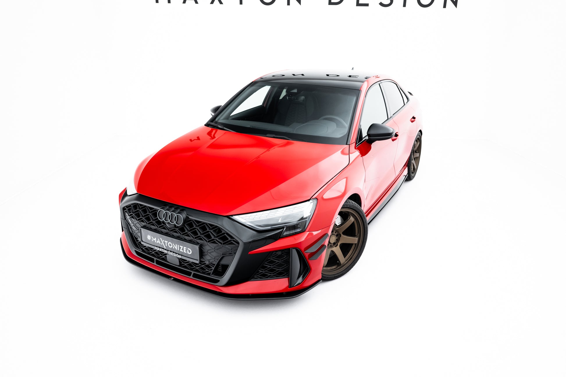 Street Pro Front Ansatz für Audi RS3 Limousine 8Y Facelift
