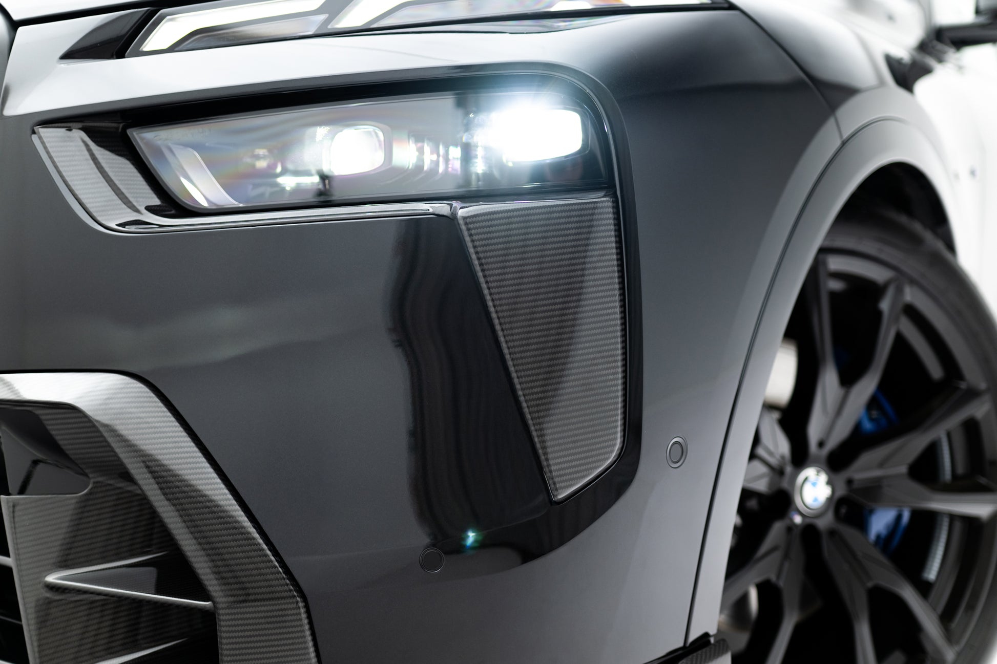 Prepreg Carbon Front Bumper Air Intakes  BMW X7 M-Paket G07 Facelift