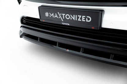Front Ansatz V.2 für Toyota Highlander Mk4 schwarz Hochglanz
