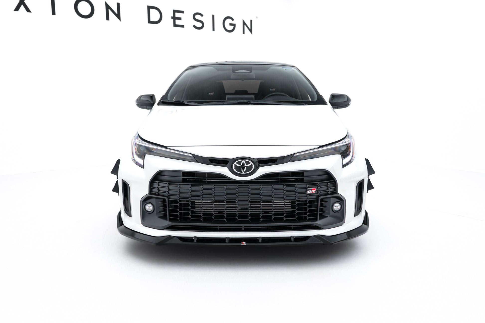 Front Ansatz V.2 für Toyota GR Corolla Mk12 schwarz Hochglanz