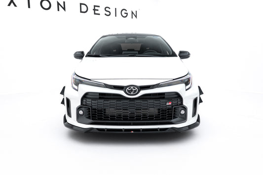 Front Ansatz V.2 für Toyota GR Corolla Mk12 schwarz Hochglanz