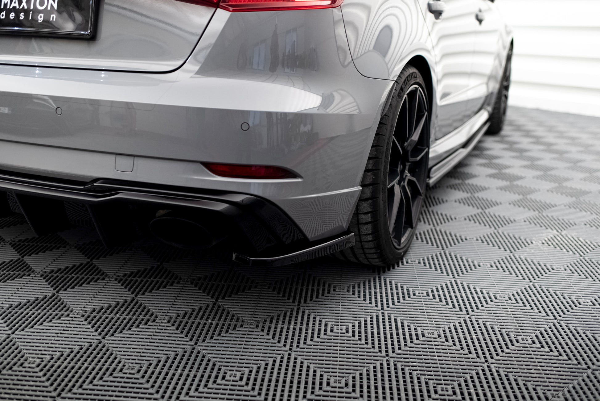 Diffusor Heck Ansatz V.2 für Audi RS3 8V Sportback Facelift