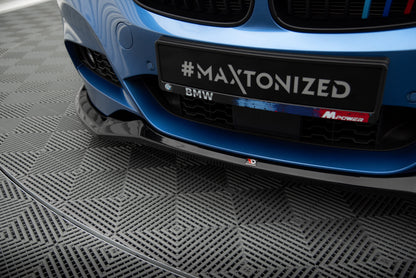 Front Ansatz V.2 für BMW 3er GT M-Paket F34 schwarz Hochglanz