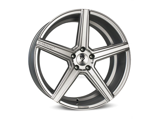 mbDesign Alufelgen MB KV1 22 Zoll - silber glänzend