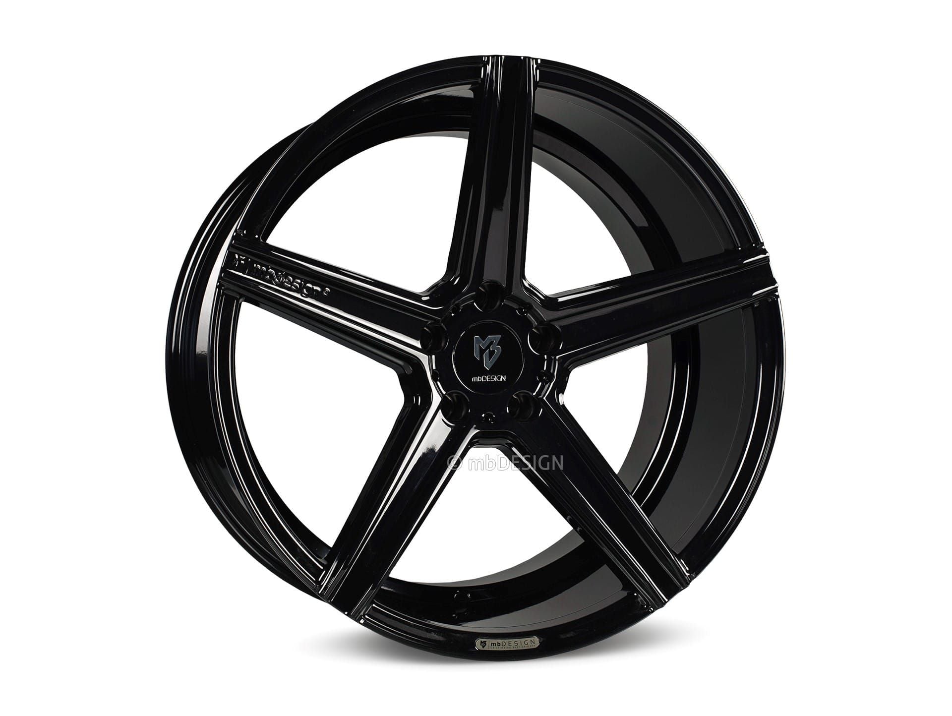mbDesign Alufelgen MB KV1 DC 19 Zoll - schwarz glänzend - gepfeffert.com