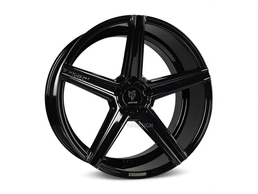 mbDesign Alufelgen MB KV1 DC 19 Zoll - schwarz glänzend - gepfeffert.com