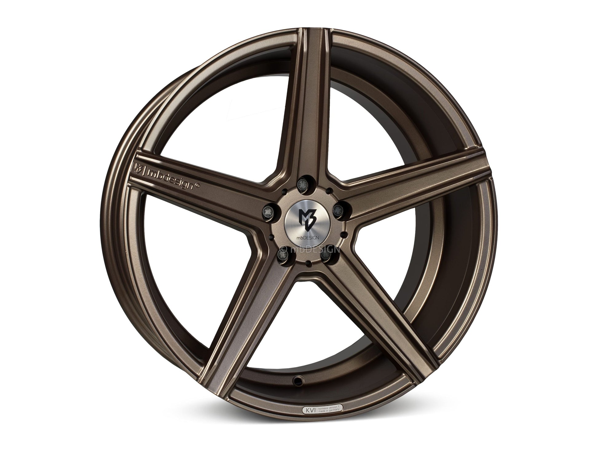 mbDesign Alufelgen MB KV1 DC 19 Zoll - bronze seidenmatt - gepfeffert.com