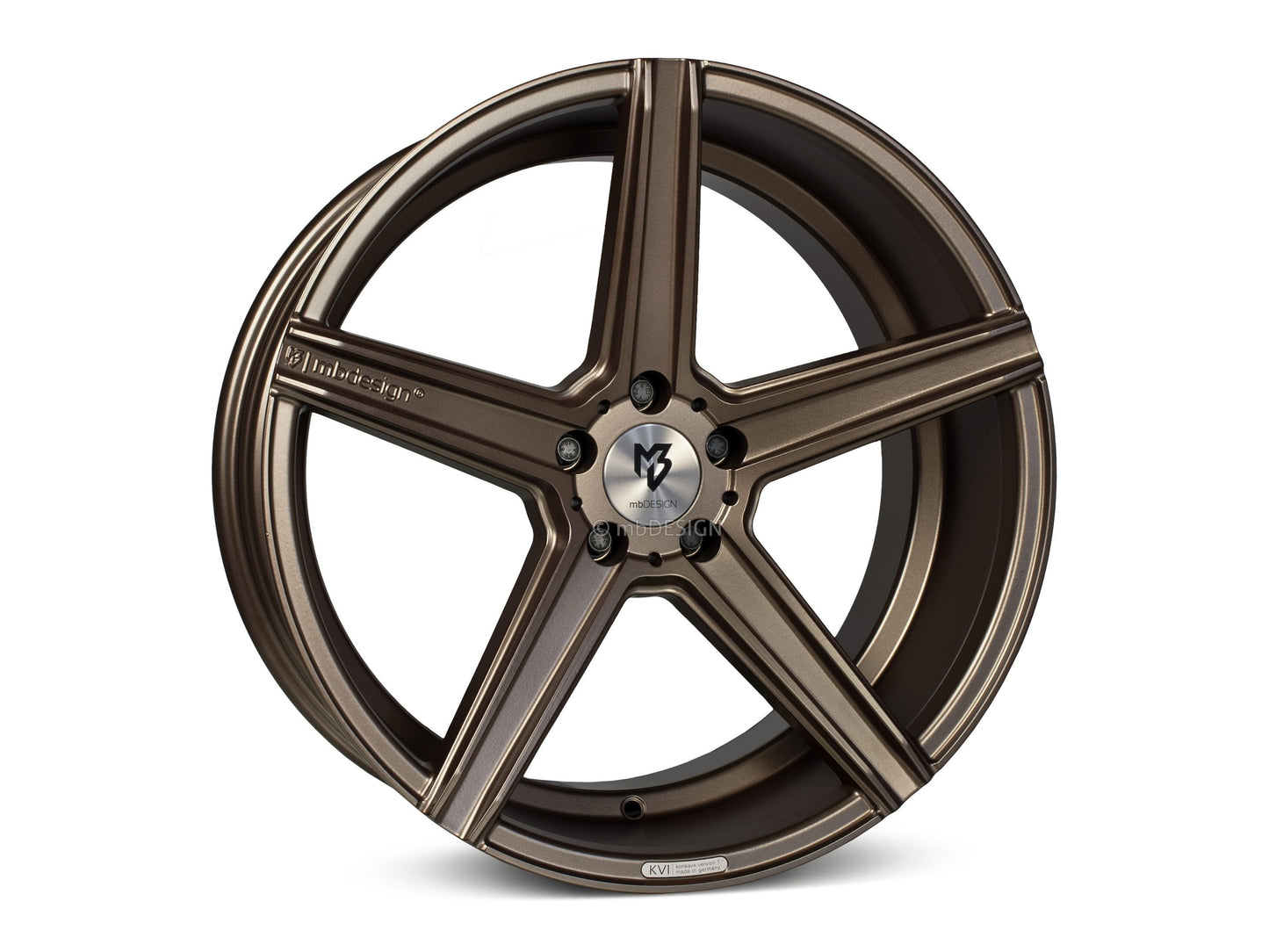 mbDesign Alufelgen MB KV1 DC 22 Zoll - bronze seidenmatt