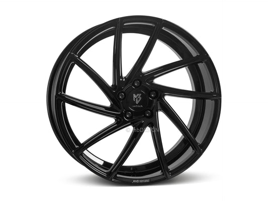 mbDesign Alufelgen MB KV2 19 Zoll - schwarz glänzend - gepfeffert.com