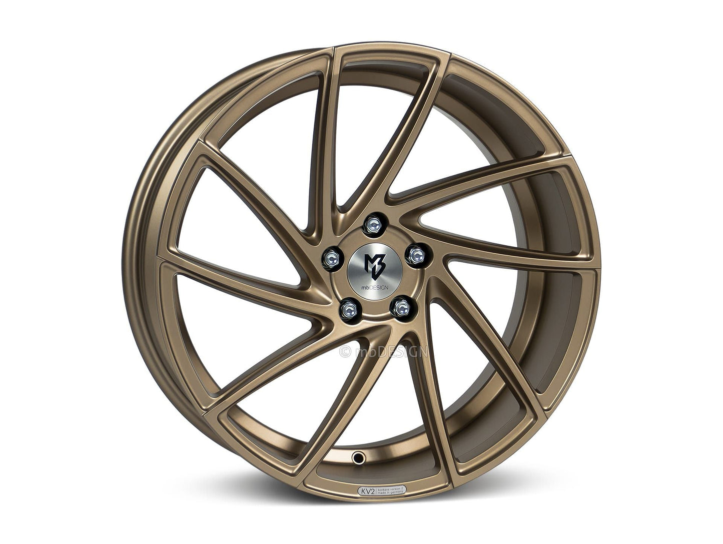 mbDesign Alufelgen MB KV2 20 Zoll - bronze light matt