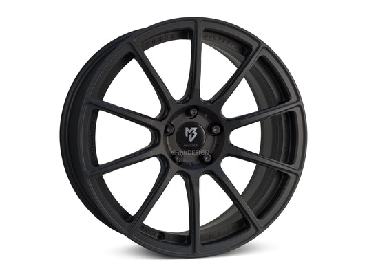 mbDesign Alufelgen MB MF1 19 Zoll - schwarz stumpfmatt - gepfeffert.com