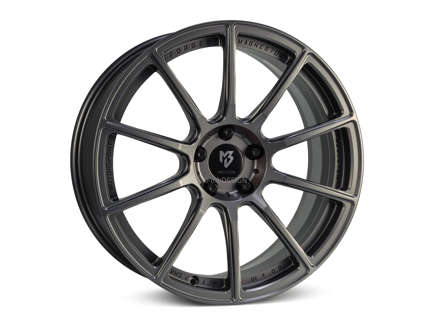 mbDesign Alufelgen MB MF1 19 Zoll - grau matt - gepfeffert.com