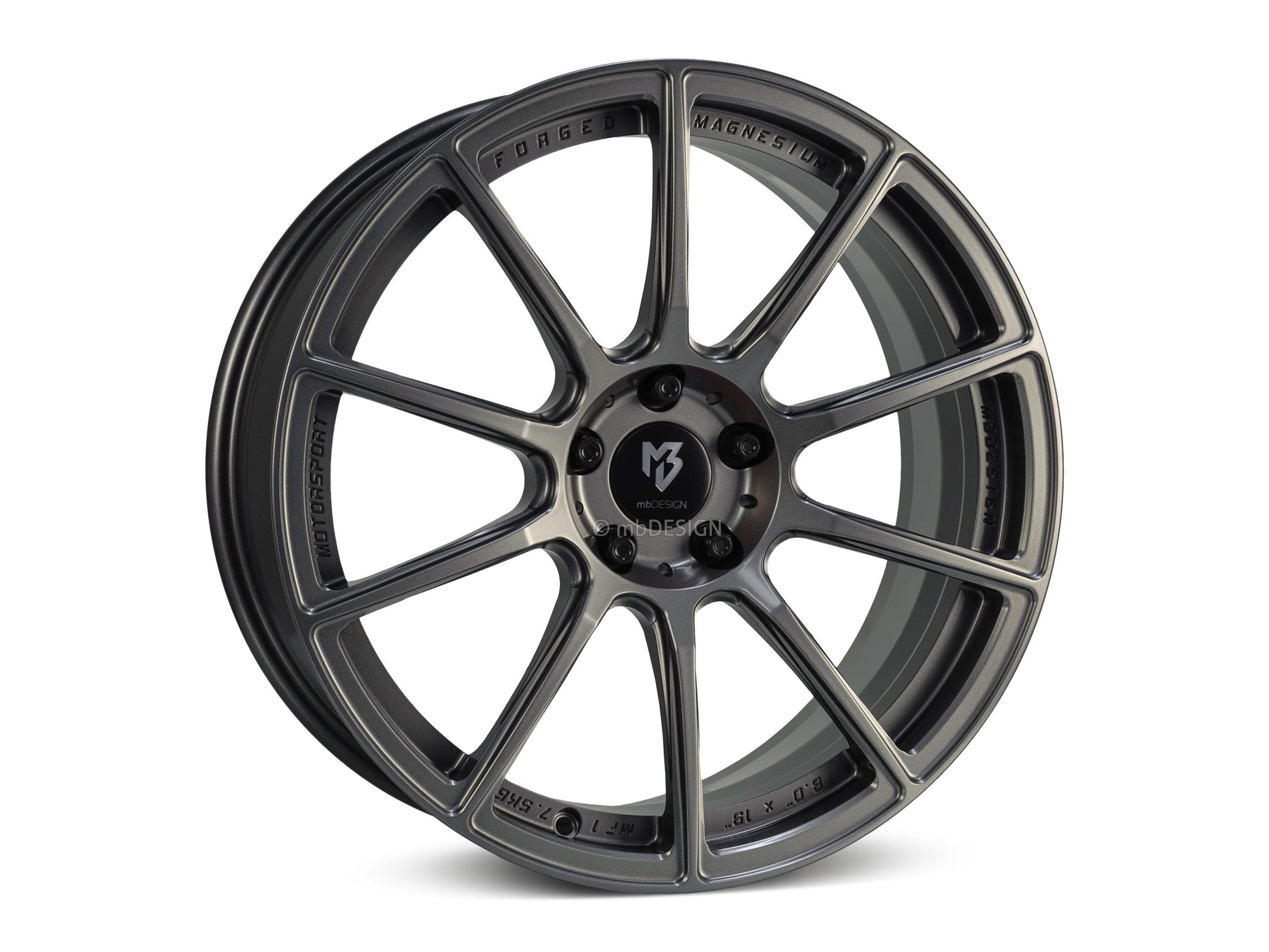 mbDesign Alufelgen MB MF1 19 Zoll - grau matt - gepfeffert.com