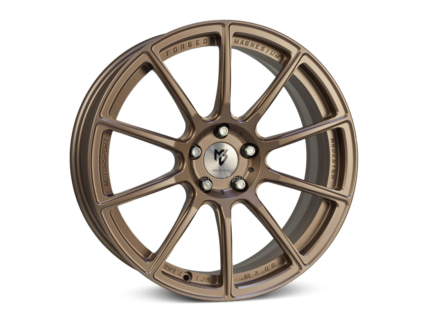 mbDesign Alufelgen MB MF1 18 Zoll - bronze light matt - gepfeffert.com