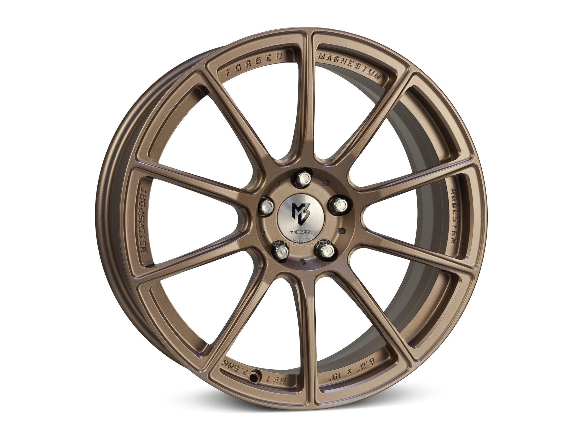 mbDesign Alufelgen MB MF1 18 Zoll - bronze light matt - gepfeffert.com