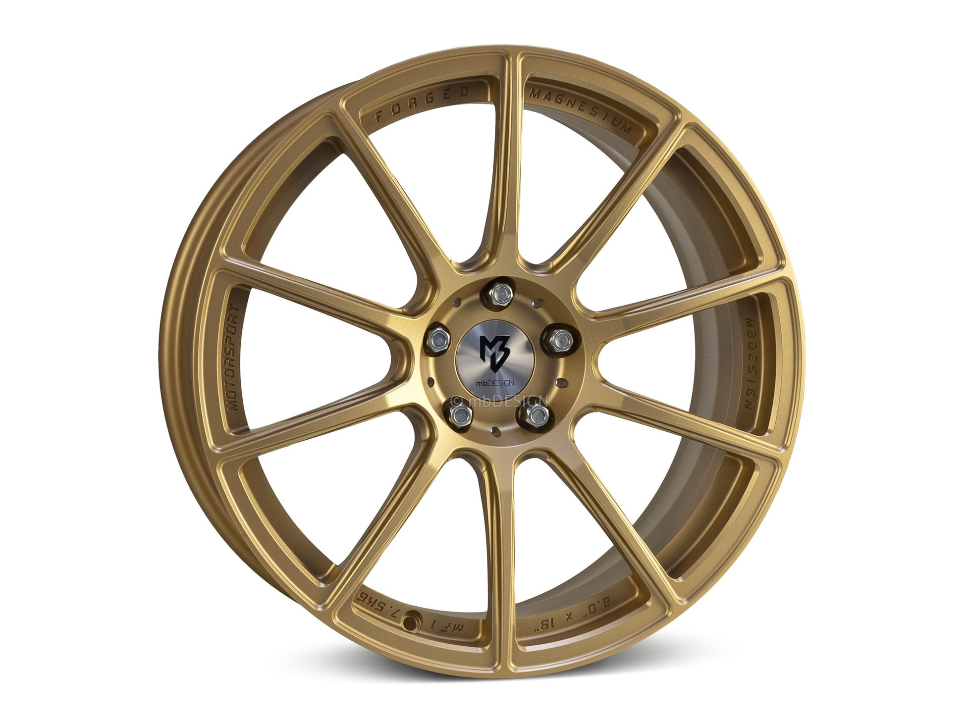 mbDesign Alufelgen MB MF1 18 Zoll - gold matt - gepfeffert.com