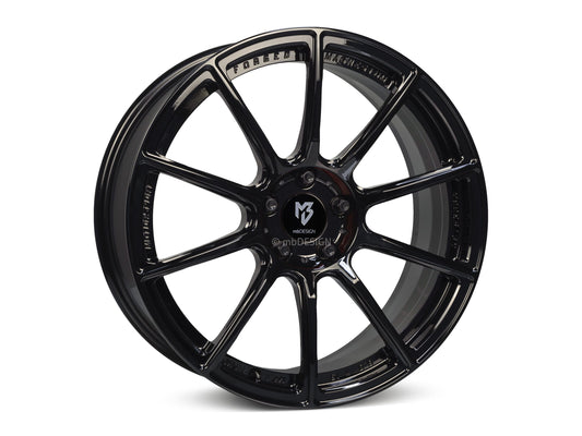 mbDesign Alufelgen MB MF1 19 Zoll - schwarz glänzend - gepfeffert.com