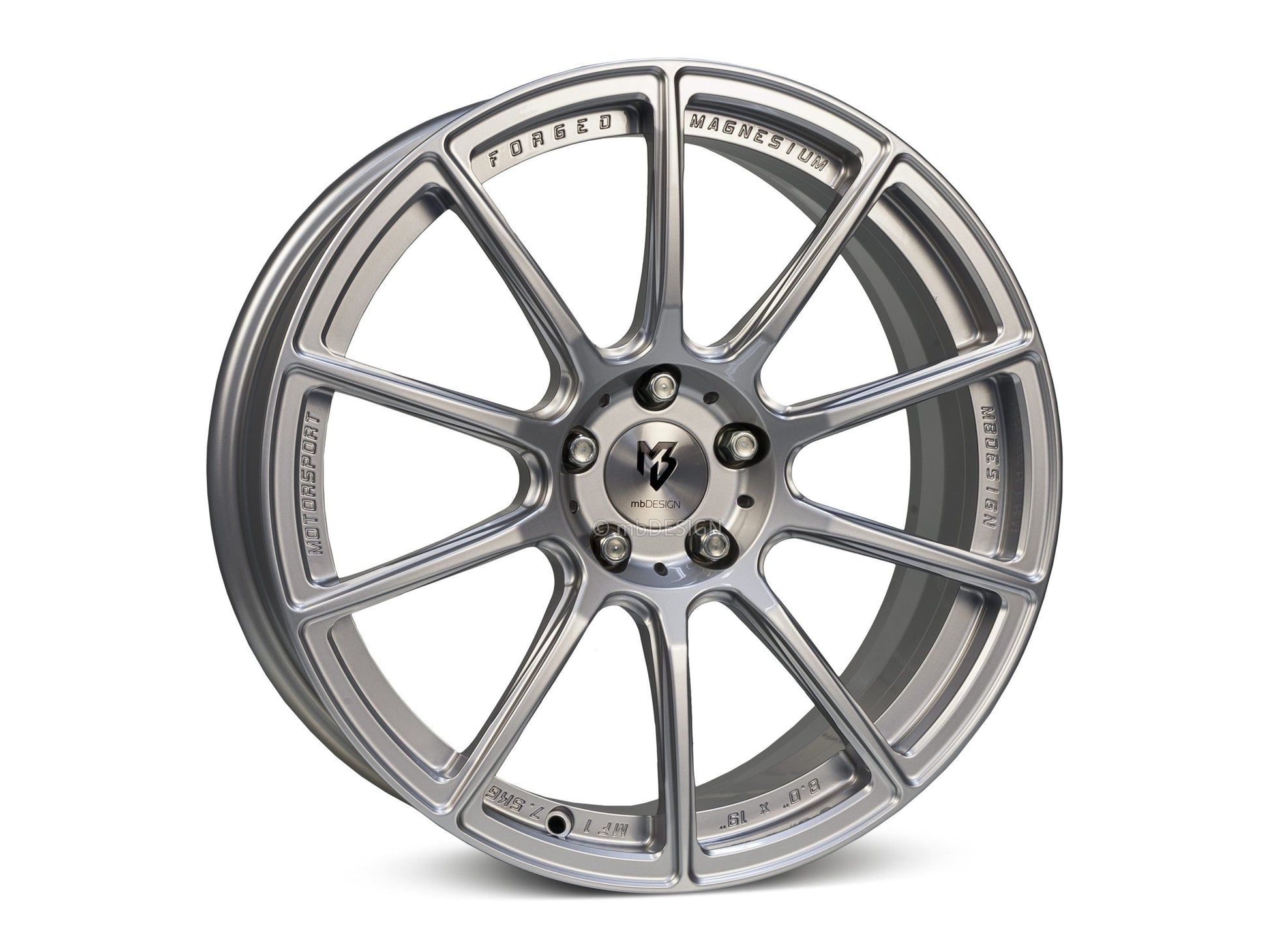 mbDesign Alufelgen MB MF1 18 Zoll - silber glänzend - gepfeffert.com