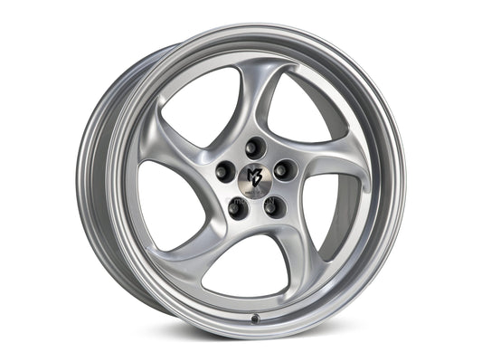 mbDesign Alufelgen MB TURBO 19 Zoll - silber glänzend