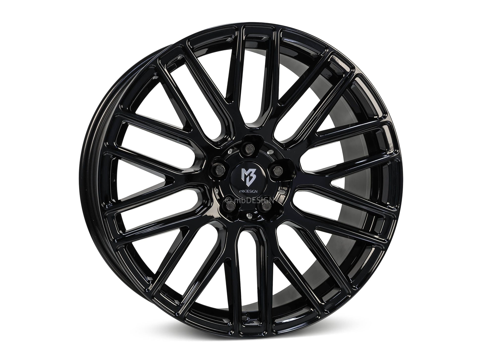 mbDesign Alufelgen MB KV4 18 Zoll - schwarz glänzend - gepfeffert.com
