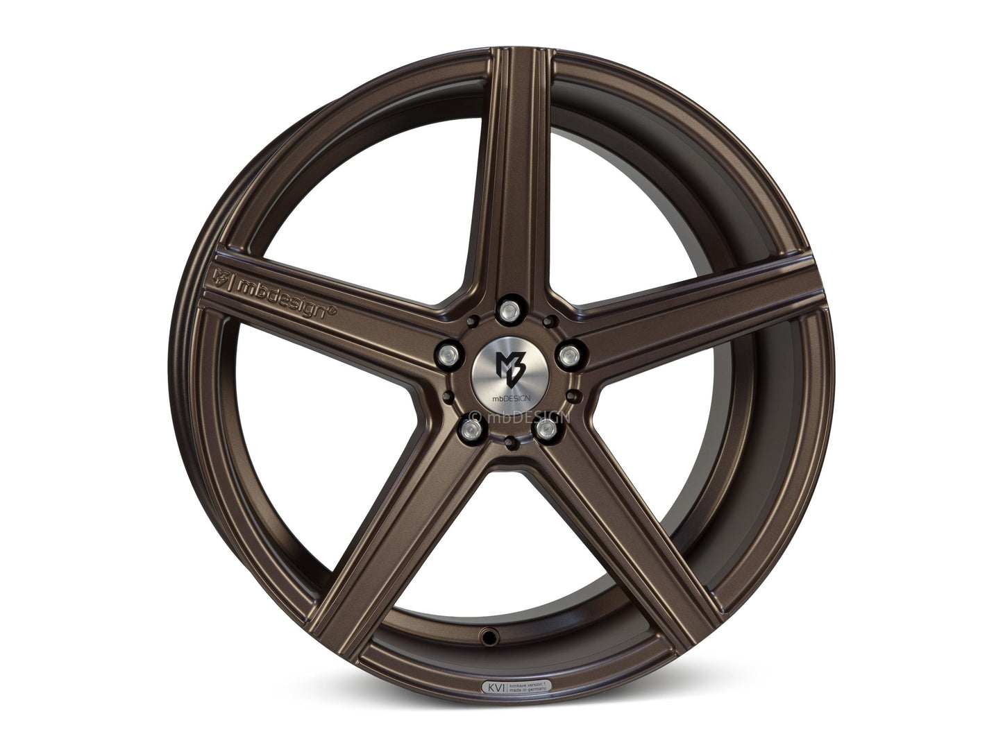 mbDesign Alufelgen MB KV1 22 Zoll - bronze seidenmatt