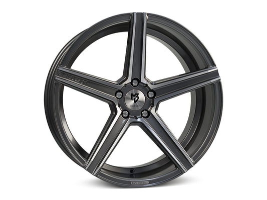 mbDesign Alufelgen MB KV1 DC 19 Zoll - grau glänzend poliert - gepfeffert.com