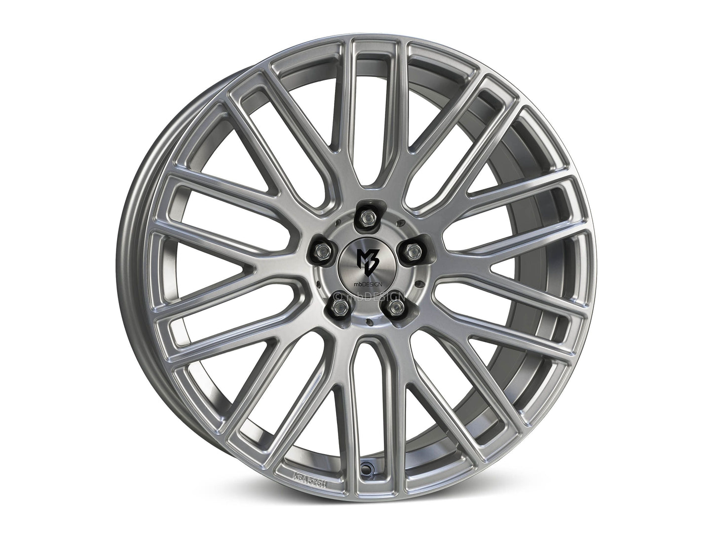 mbDesign Alufelgen MB KV4 18 Zoll - silber glänzend - gepfeffert.com