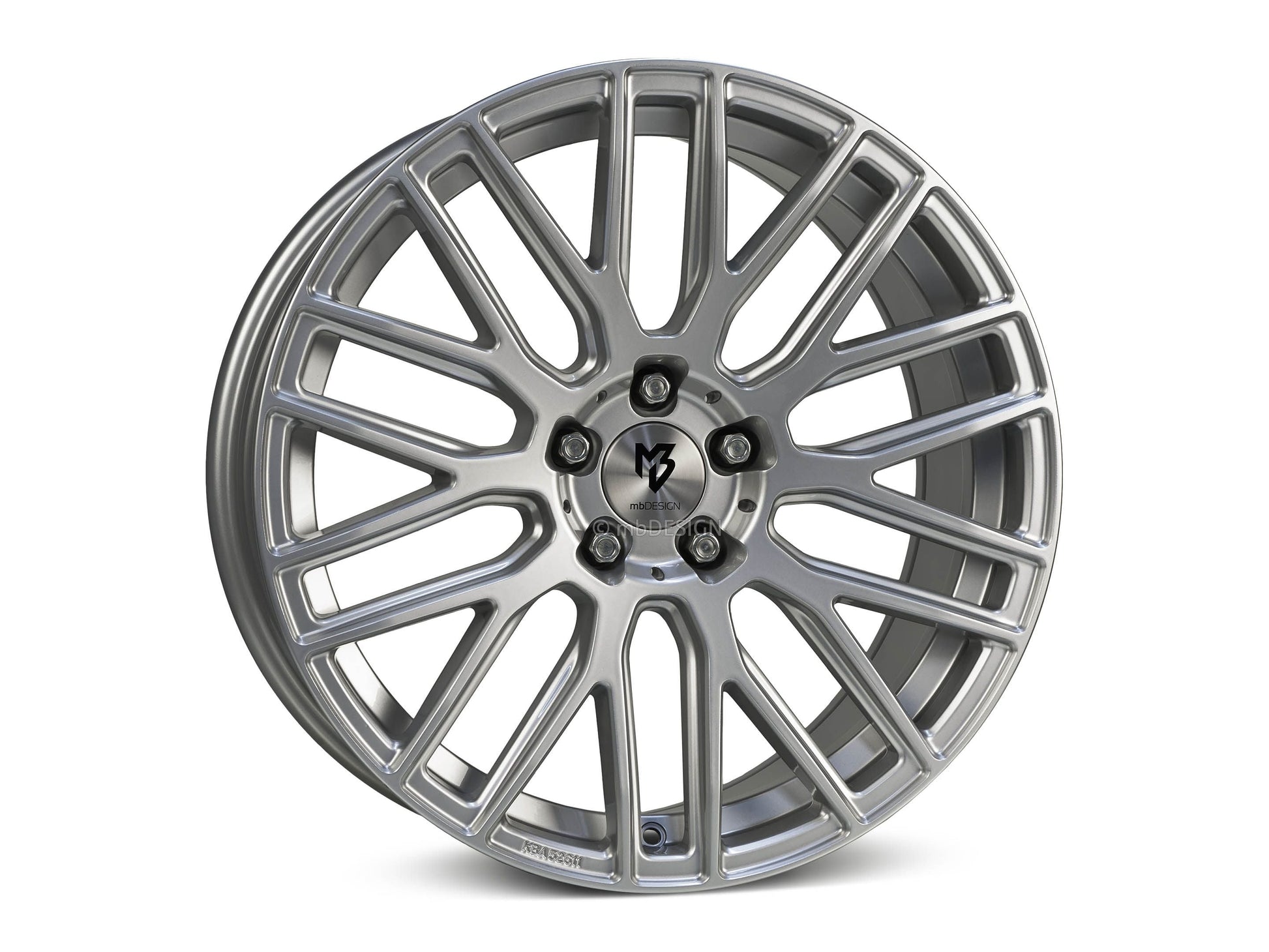 mbDesign Alufelgen MB KV4 19 Zoll - silber glänzend - gepfeffert.com