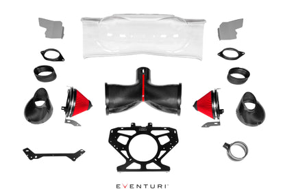 Eventuri Carbon Ansaugsystem für Chevrolet Corvette C8 - Coupe