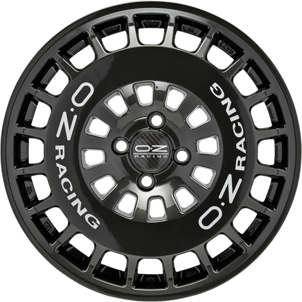 OZ Rr40 Hyper Titatnium + Silver Lettering