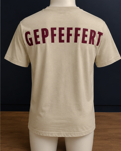 gepfeffert.com T-Shirt GEPFEFFERT - Backprint Beere