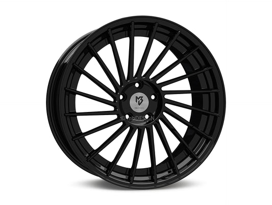 mbDesign Alufelgen MB VR3.2 DC 2-tlg 20 Zoll - schwarz glänzend/schwarz glänzend