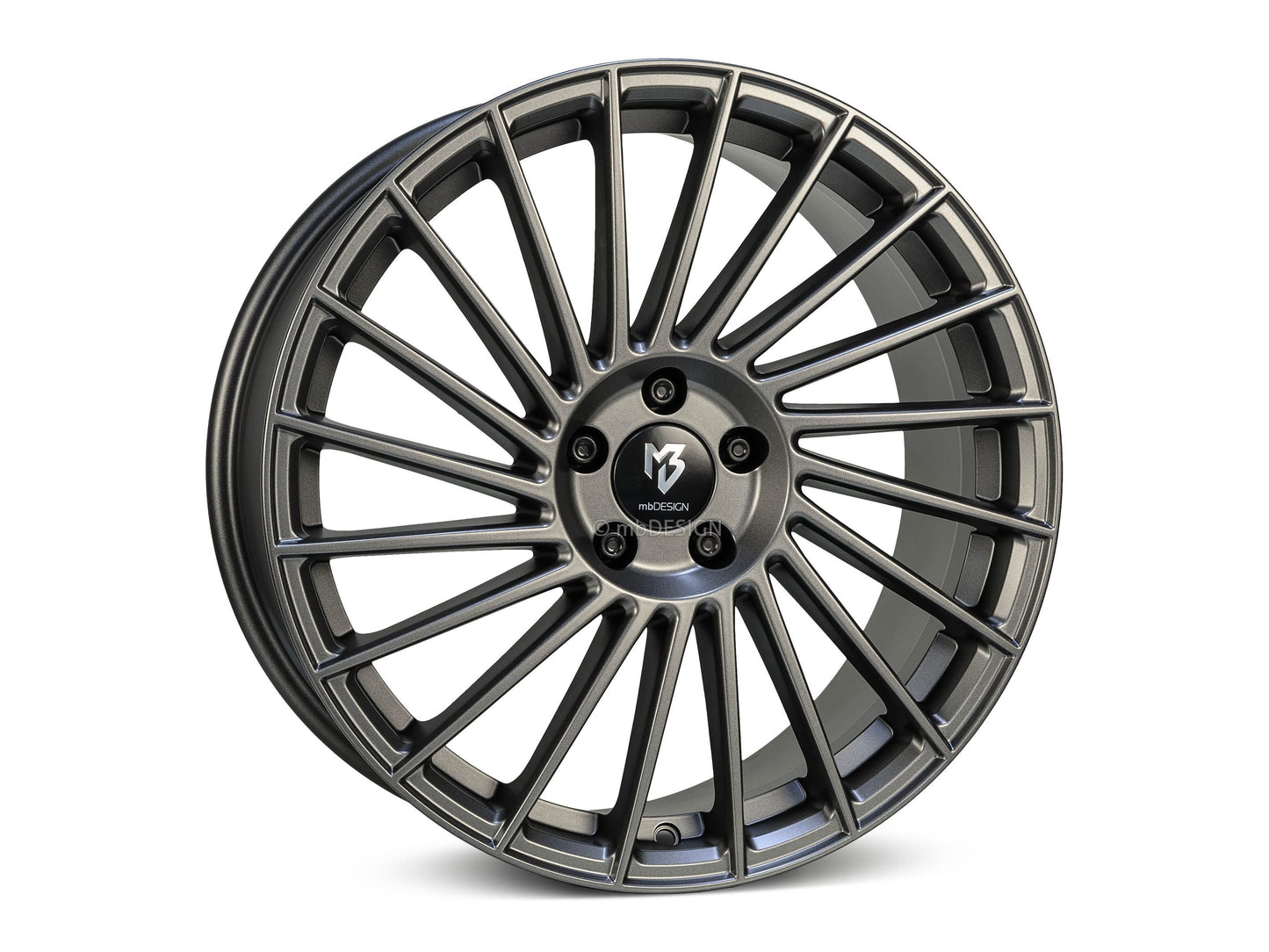 mbDesign Alufelgen MB VR3 19 Zoll - grau matt