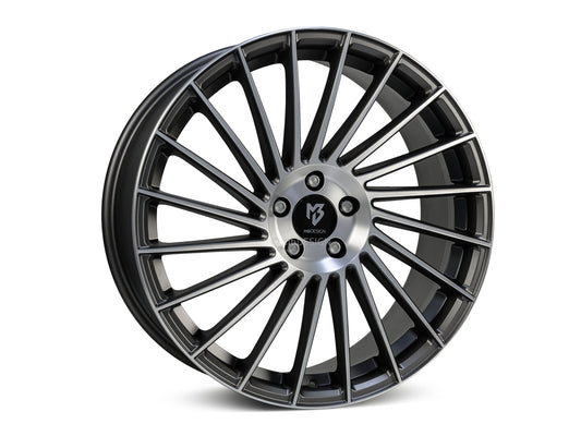 mbDesign Alufelgen MB VR3 18 Zoll - grau matt poliert - gepfeffert.com