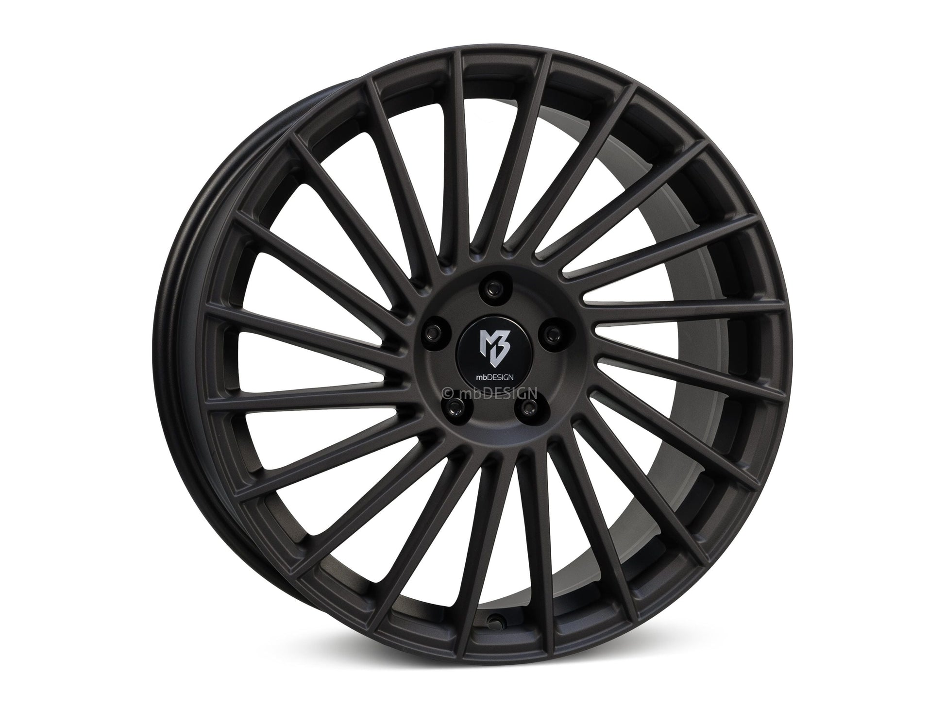 mbDesign Alufelgen MB VR3 18 Zoll - schwarz stumpfmatt - gepfeffert.com