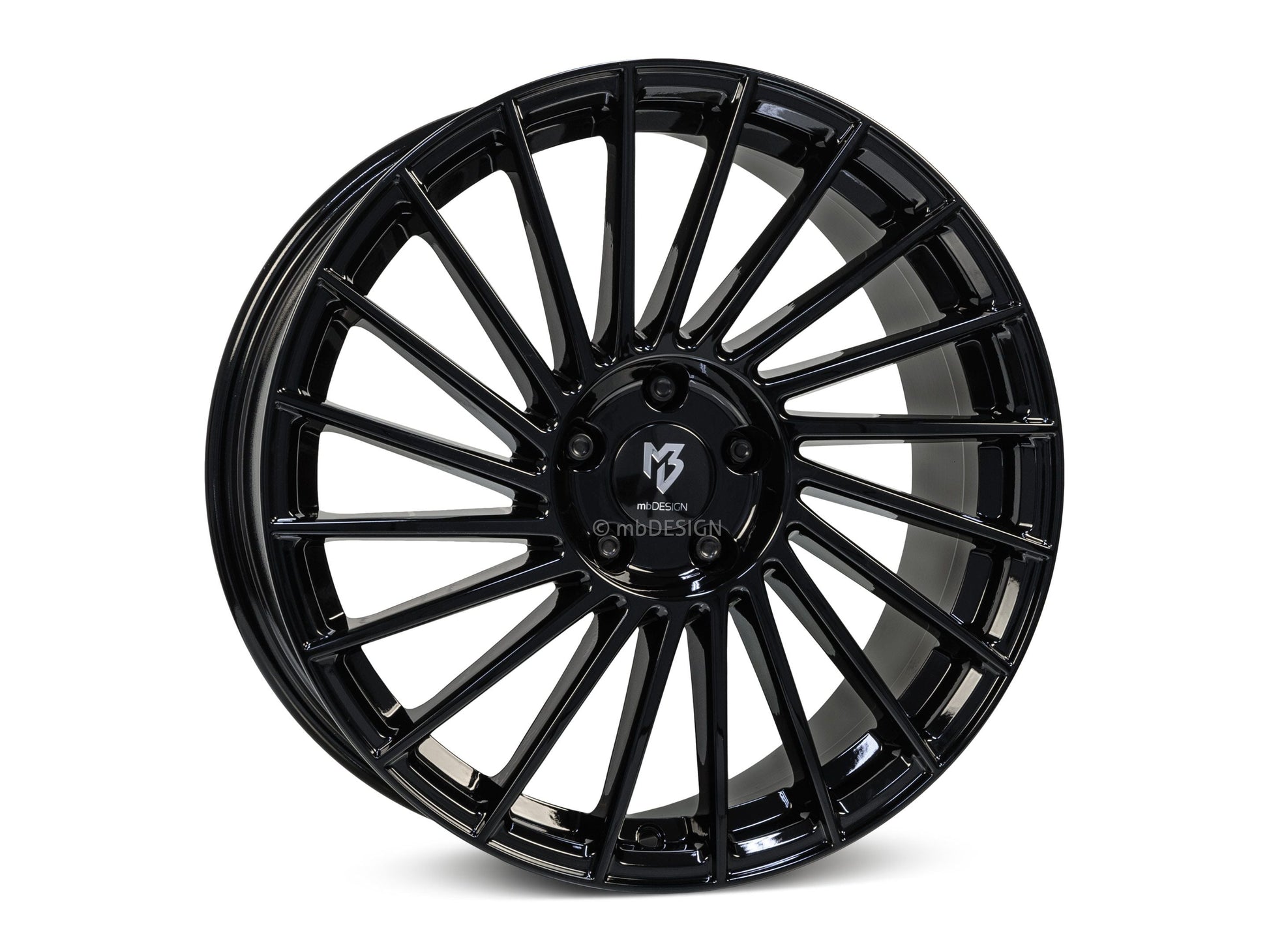 mbDesign Alufelgen MB VR3 18 Zoll - schwarz glänzend - gepfeffert.com
