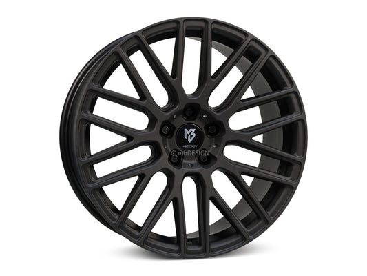 mbDesign Alufelgen MB KV4 22 Zoll - schwarz stumpfmatt